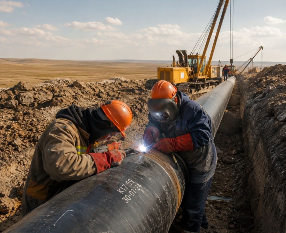 Монтаж газопроводов